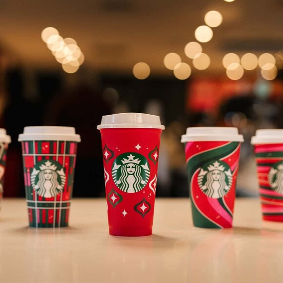 Starbucks: 2023 Holiday Red Cup Day Re-useable Cups - Picture 10 of 10